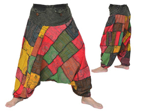 Colorful Harem Pants Goa Pants Hippie Pants Men Women