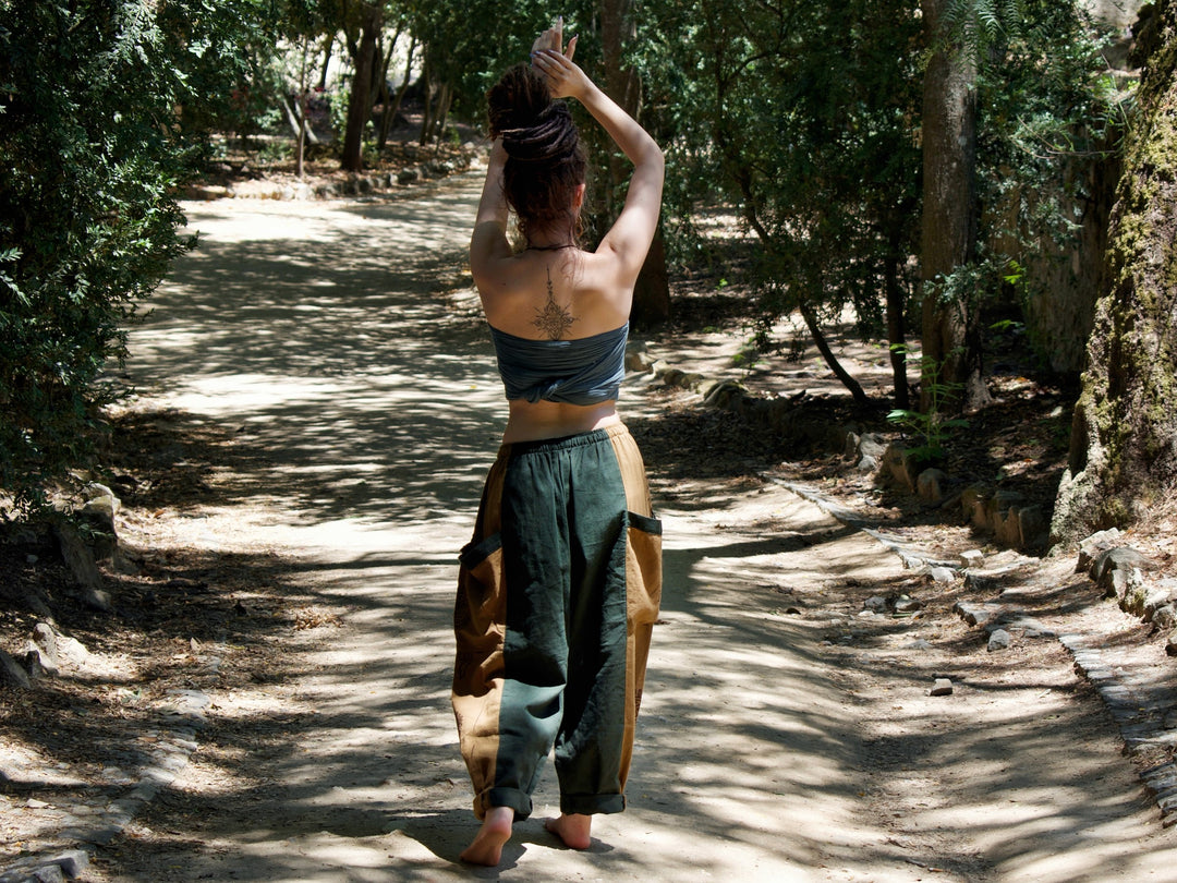 thumbnail image 2 of Evde Rusya Balıkçı Harem Pantolon çocuk Toprak Okul öğretmeni Minnettar 2 of 14