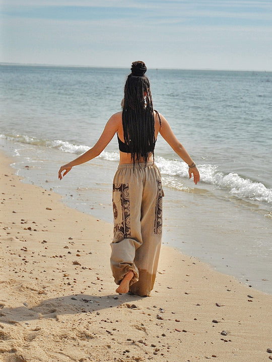 thumbnail image 2 of Evde Rusya Balıkçı Harem Pantolon çocuk Toprak Okul öğretmeni Minnettar 2 of 14