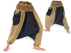 Harem Pants Aladdin Pants Men Women 2 colors 2 pockets