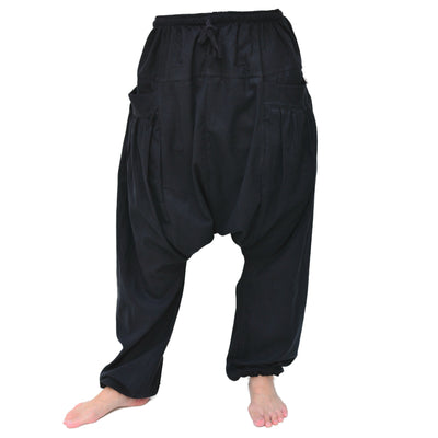Harem Pants Men Women Lounge Pants super comfy Black